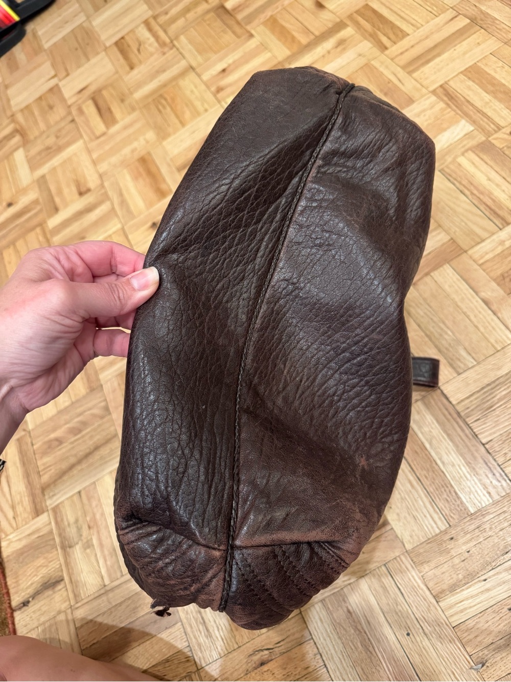Classic 100% authentic large vintage Leather Fendi Spy bag - Picture 5 of 12